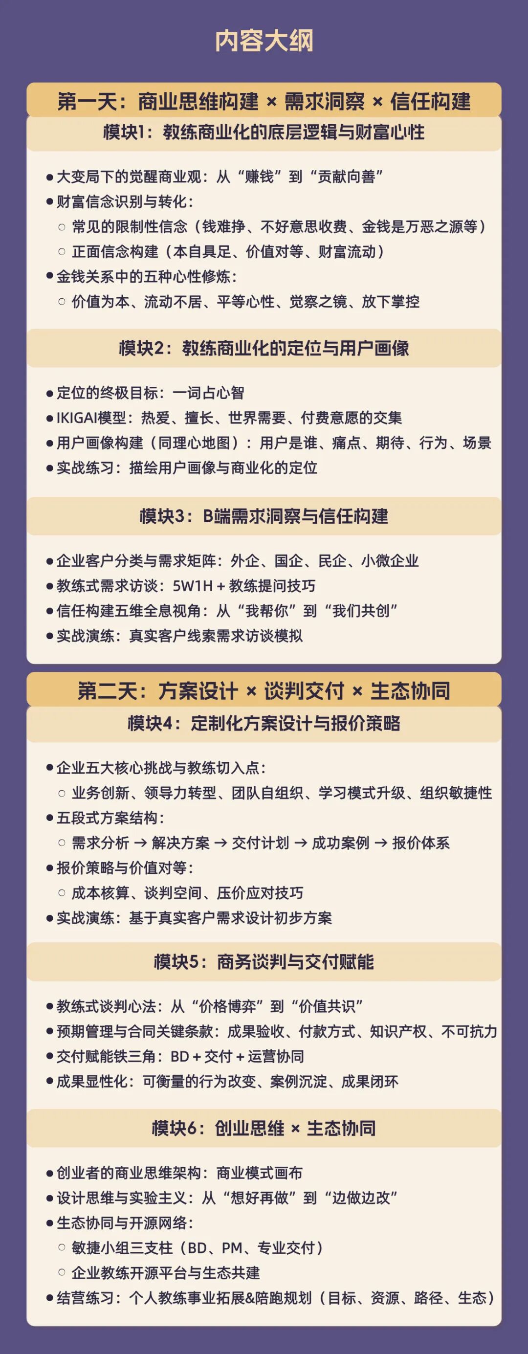 课程收获