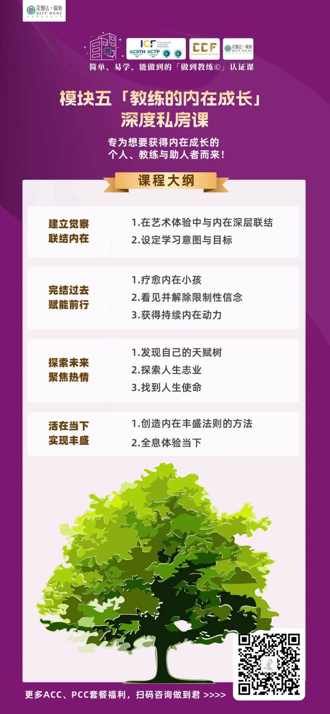 教练内在成长课程大纲